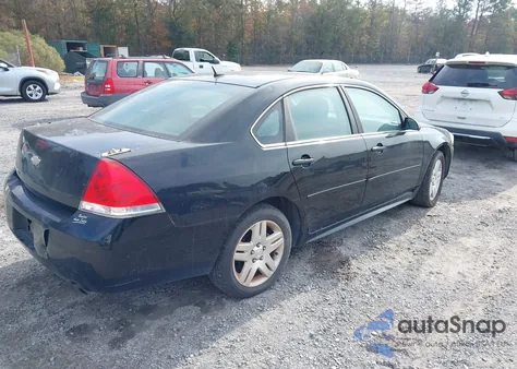 2012 Chevrolet Impala Lt from USA, damaged, VIN 2G1WB5E34C1259276
